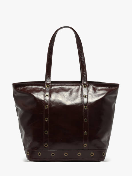 Schoudertas Le Cabas M In Gekreukeld Leder Vanessa bruno Bruin cabas cuir 82V40378