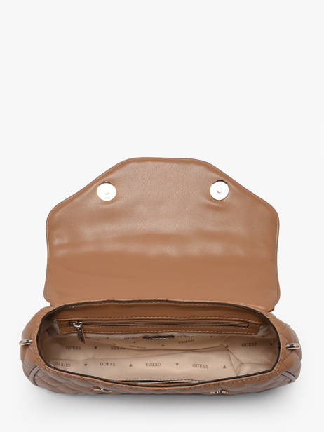 Cross Body Tas Valla Guess Beige valla QG812220 ander zicht 3