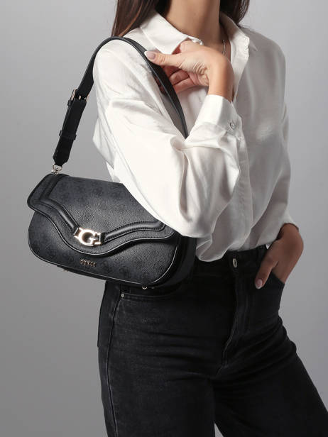 Schoudertas Dea Guess Zwart dea SG799320 ander zicht 1