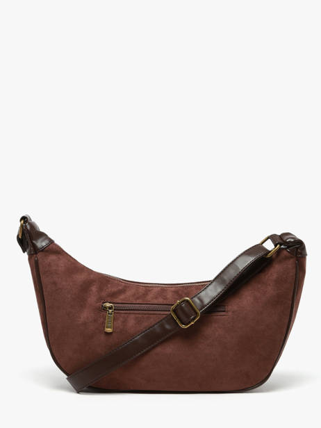 Cross Body Tas Velvet Soft Miniprix Bruin velvet soft 27592 ander zicht 3