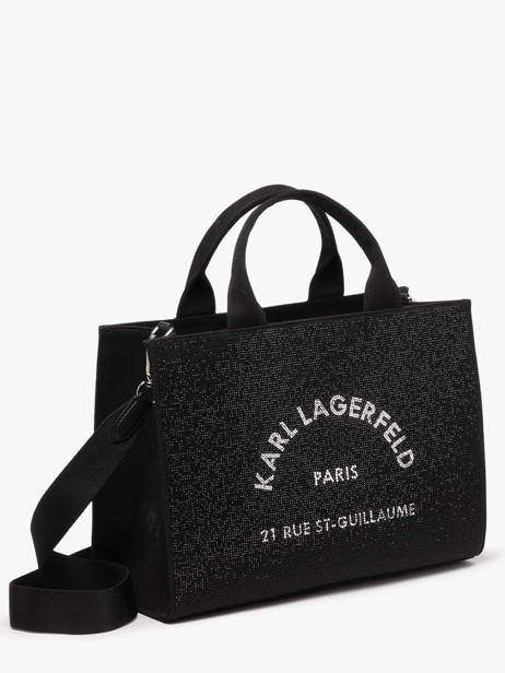 Handtas Rsg Karl lagerfeld Zwart rsg A4W50011 ander zicht 2