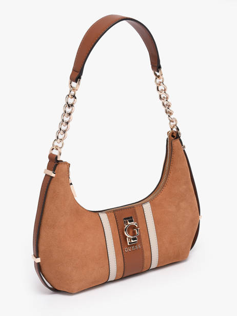 Schoudertas Erenia Leder Guess Bruin erenia SB783818 ander zicht 2
