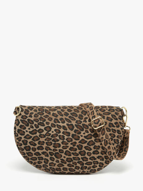 Heuptasje Velvet Leopardo Leder Milano Bruin velvet leopardo VL24091 ander zicht 4