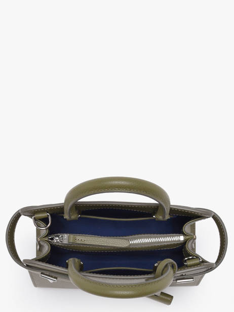 Handtas S Emilie Leder Le tanneur Groen emily TEMI1606 ander zicht 3