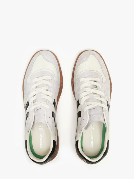 Sneakers Goal Uit Leder Coolway Wit men 8613595 ander zicht 3