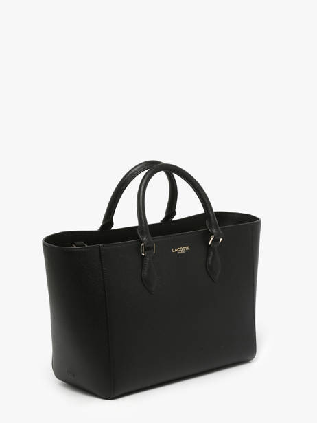 Handtas Champs Elysee Leder Lacoste Zwart champs elysee NF5102PH ander zicht 2