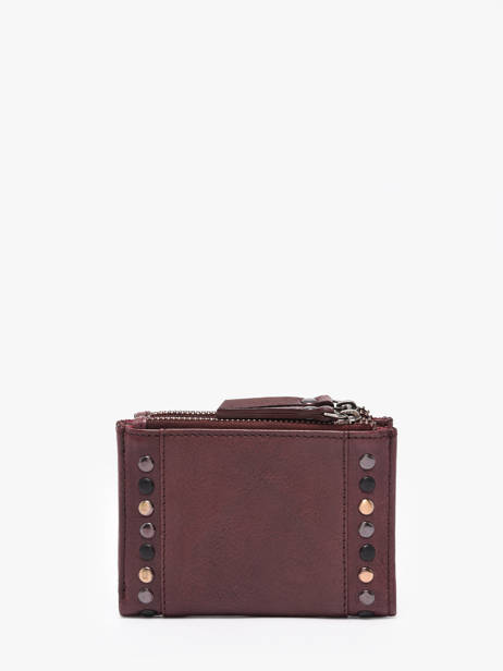 Portefeuille Leder Biba Violet heritage HAK6L ander zicht 2