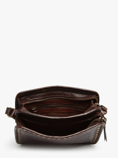 Cross Body Tas Leather Leder Biba Bruin leather RAL1L ander zicht 3