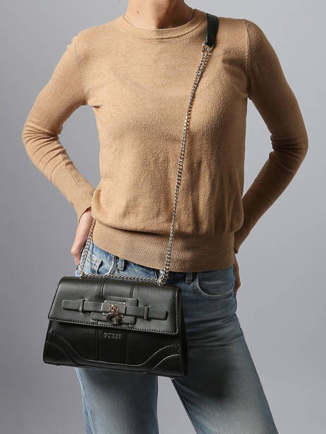 Cross Body Tas Greyson Guess Zwart greyson BG920621 ander zicht 1