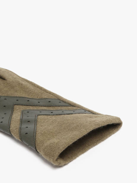 Handschoenen Isotoner Groen women gloves 85229 ander zicht 1