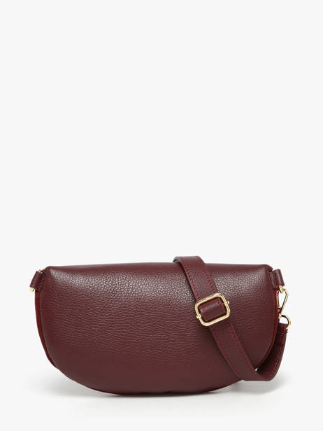 Heuptasje Milano Rood velvet caviar VC24111 ander zicht 3