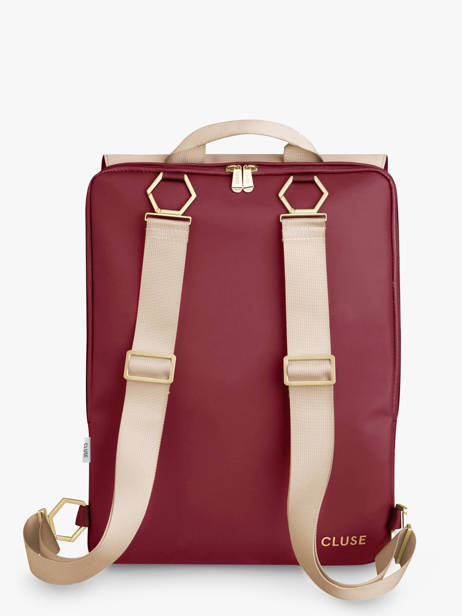 Rugzak Nuitée Cluse Rood backpack CX035 ander zicht 4