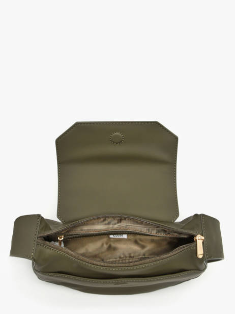 Schoudertas City Cluse Groen city CX042 ander zicht 2