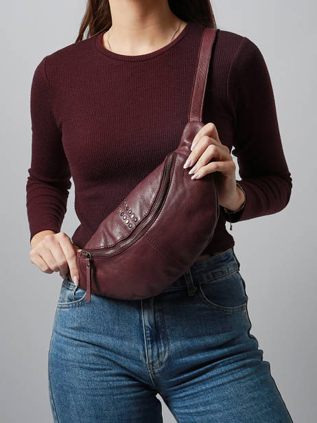 Heuptasje Heritage Leder Biba Violet heritage HAK5L ander zicht 1