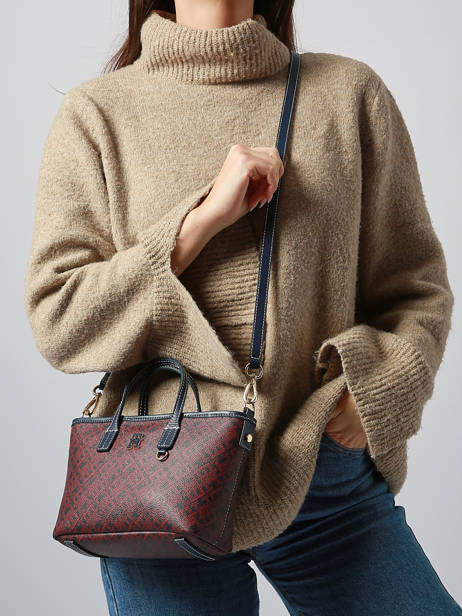 Schoudertas Th Monoplay Tommy hilfiger Blauw th monoplay AW17717 ander zicht 1