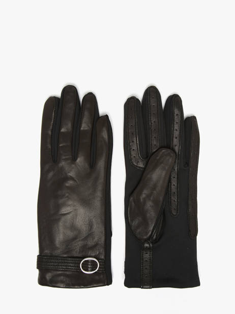 Dameshandschoenen Leder Isotoner Zwart women gloves 85325