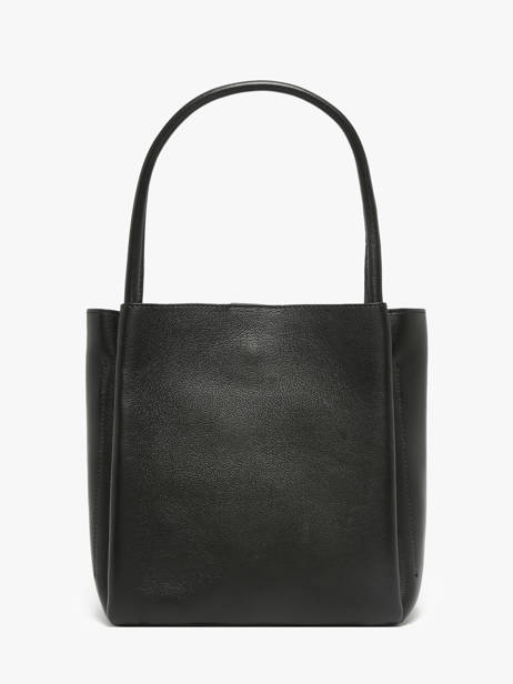 Schoudertas Helena Leder Francinel Zwart helena 22945 ander zicht 3