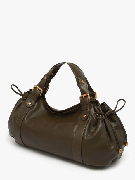 Schoudertas Icone Leder Gerard darel Groen icone DCS01410 ander zicht 1