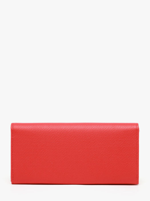 Longchamp Le roseau Portefeuille Rood