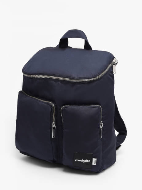 Rugzak Rivedroite Blauw reborn ABELREB ander zicht 1