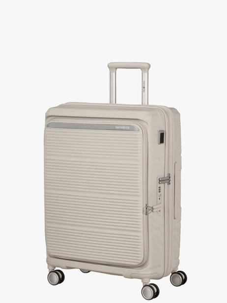 Uitbreidbare Harde Reiskoffer Paralux Hs Samsonite Beige paralux hs 156525 ander zicht 1