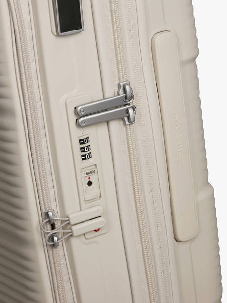 Uitbreidbare Harde Reiskoffer Paralux Hs Samsonite Beige paralux hs 156525 ander zicht 2
