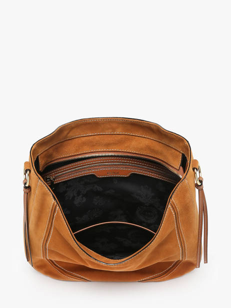 Schoudertas Ella Leder Le tanneur Bruin ella TNGI1410 ander zicht 2