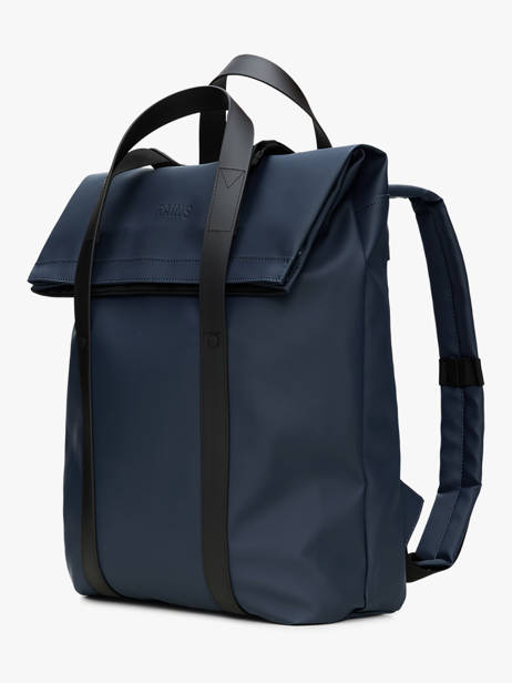2 Way Tote Backpack - Rugzak Rains Blauw city 12940 ander zicht 2