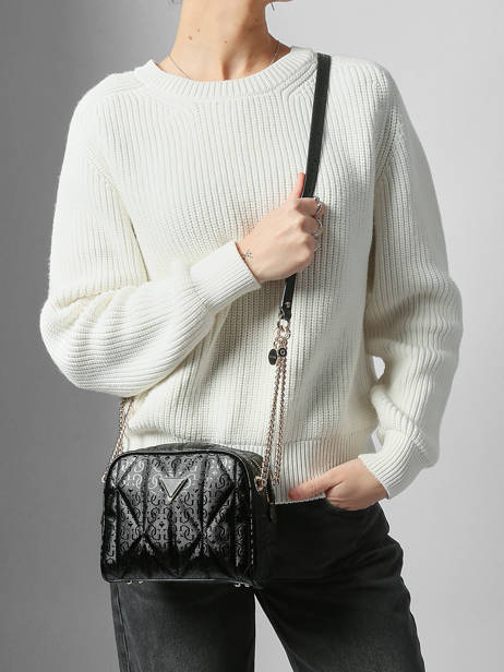 Cross Body Tas Aldina Guess Zwart aldina G9663140 ander zicht 1