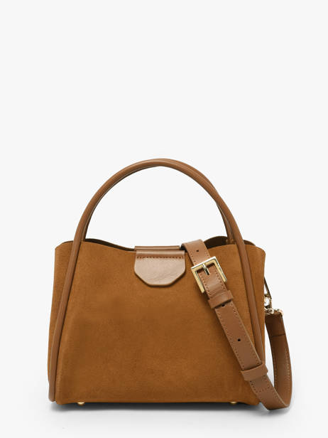 Handtas Suede Ida Leder Lancaster Bruin suede ida 100 ander zicht 4
