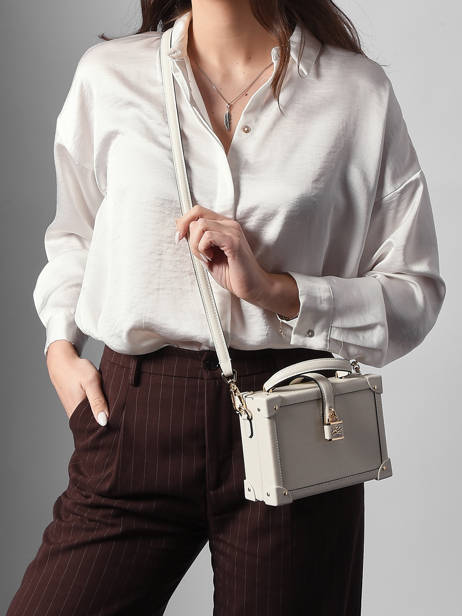 Cross Body Tas K Autograph Leder Karl lagerfeld Wit k autograph B1W30100 ander zicht 1