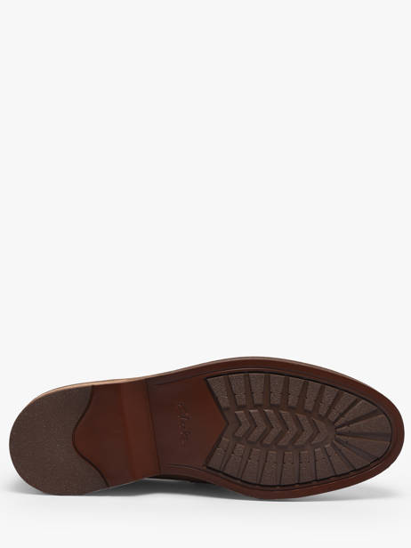 Mocassins Uit Leder Clarks Bruin men 26186450 ander zicht 5