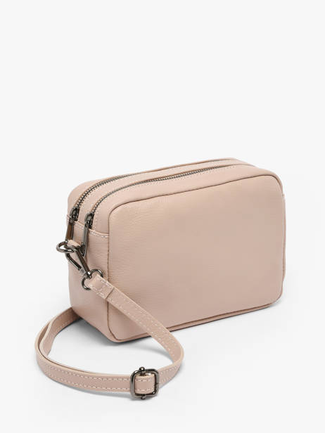 Sac Bandoulière Caviar Leder Milano Beige caviar CA25112 ander zicht 2