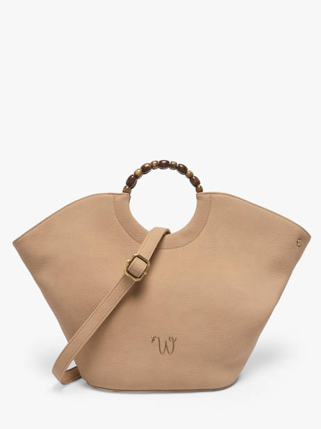 Handtas Neflier Pearl Woomen Beige neflier pearl WNEP01