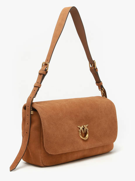 Schoudertas Love Bag Soft Pinko Bruin love bag soft 6178A0F6 ander zicht 2