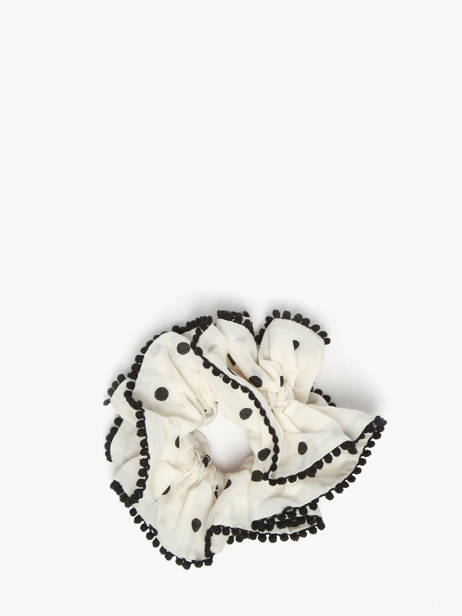 Stoffen Haarelastiek Dots Hindbag Beige pois PO