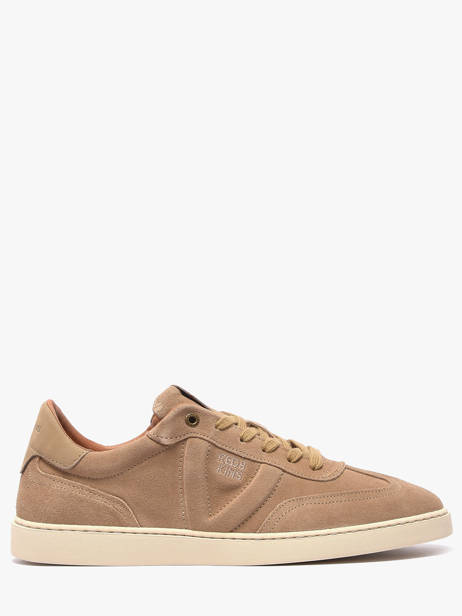 Sneakers Quadra Uit Leder Redskins Beige men QUADRA