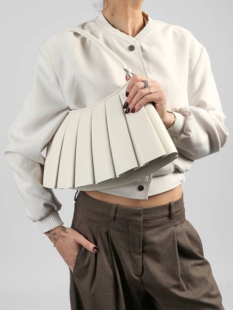 Schoudertas Lenglen Leder Lacoste Wit lenglen NU5176DP ander zicht 1