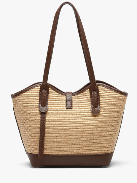 Schoudertas Capri Milano Bruin capri CP25113 ander zicht 4