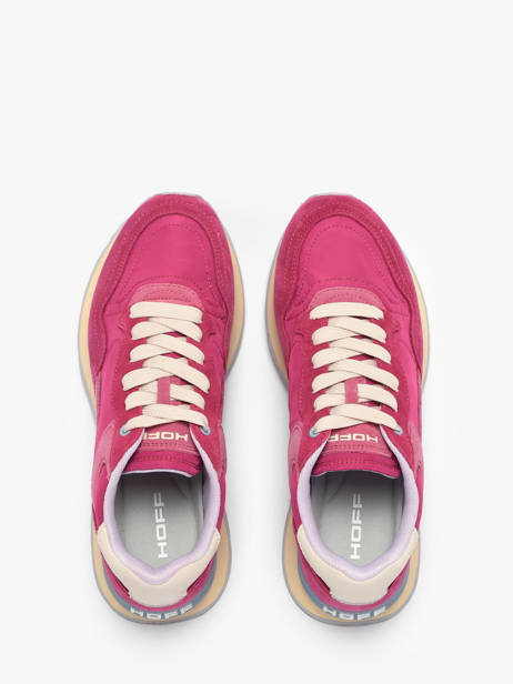 Sneakers Uit Leder Hoff Roze women 12602010 ander zicht 4