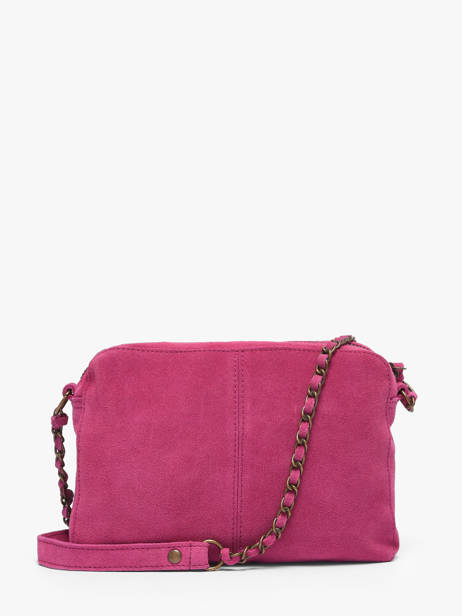 Cross Body Tas Naina Leder Pieces Roze naina 17100639 ander zicht 4