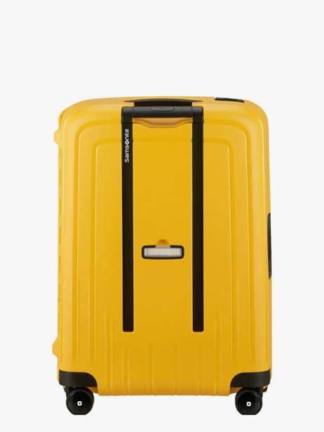 Harde Reiskoffer S'cure Samsonite Geel s'cure 10U001 ander zicht 4