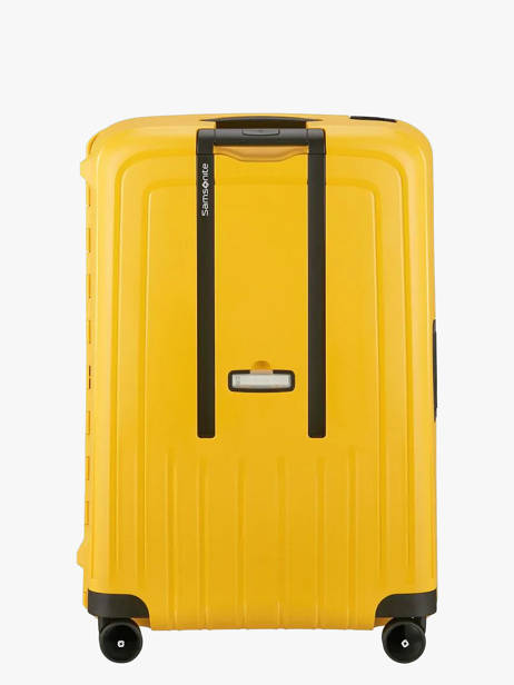 Harde Reiskoffer S'cure Samsonite Geel s'cure 10U002 ander zicht 4