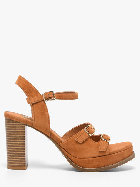 Pumps Jouta Uit Leder Mam'zelle Oranje women CSG1H31