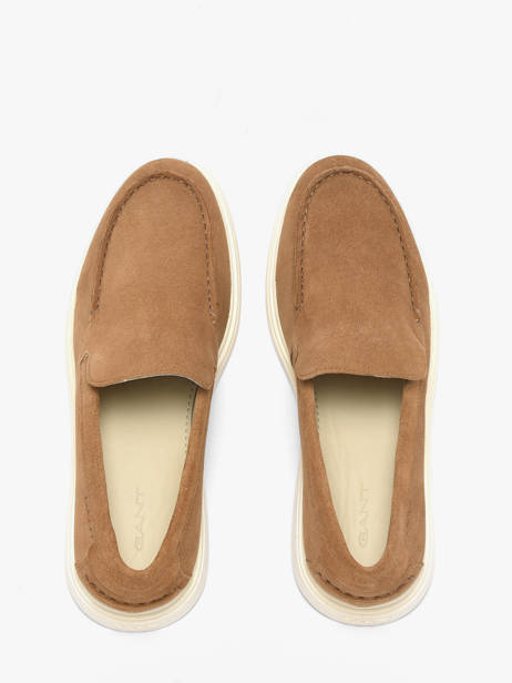 Mocassins Uit Leder Gant Bruin men BOERG146 ander zicht 3