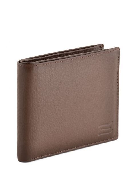 Portefeuille Leder Crinkles Bruin caviar 14023 ander zicht 1