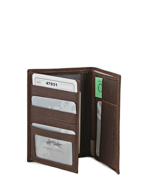 Portefeuille Leder Francinel Zwart bilbao 47931 ander zicht 3