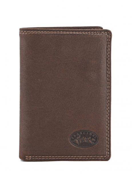 Portefeuille Leder Francinel Zwart bilbao 47988