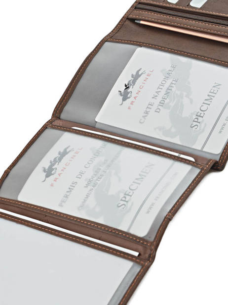 Portefeuille Leder Francinel Zwart bilbao 47932 ander zicht 3