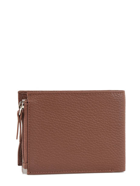 Portefeuille Caviar Leder Crinkles Bruin caviar 14260 ander zicht 2